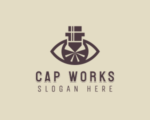 CNC Laser Fabrication logo design