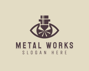 CNC Laser Fabrication logo design