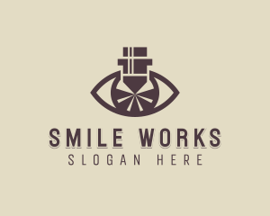 CNC Laser Fabrication logo design