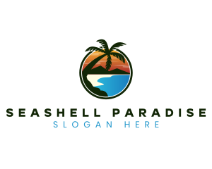 Mountain Beach Resort logo design