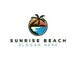 Mountain Beach Resort logo design