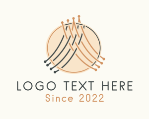 Handcrafted Sewing Textile logo