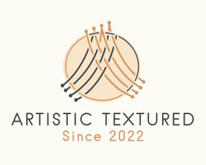 Handcrafted Sewing Textile logo design