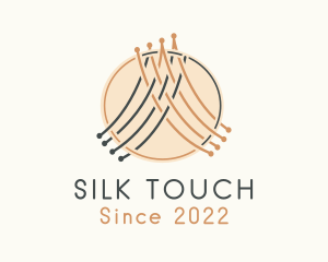 Handcrafted Sewing Textile logo design