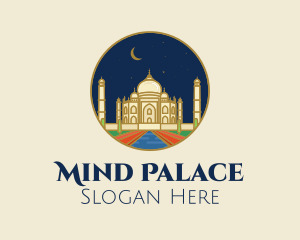 India Taj Mahal Palace  logo design