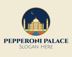 India Taj Mahal Palace  logo design