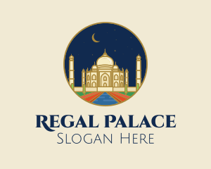 India Taj Mahal Palace  logo design