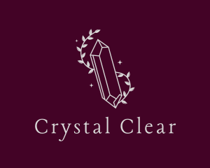 Nature Crystal Jeweler logo design