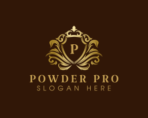 Luxury Crown Shield logo design