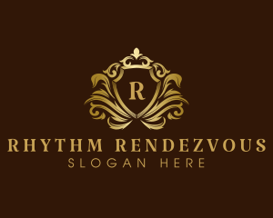 Luxury Crown Shield logo design