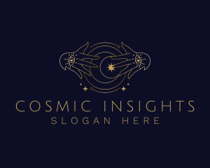 Fortune Teller Astrology logo design