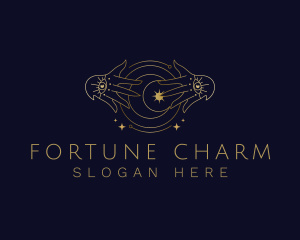 Fortune Teller Astrology logo design