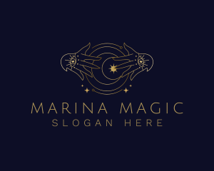 Fortune Teller Astrology logo design