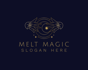 Fortune Teller Astrology logo design