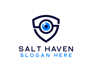 Blue Eye Camera logo design