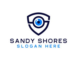 Blue Eye Camera logo design