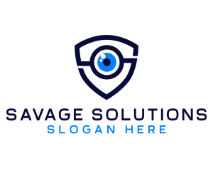 Blue Eye Camera logo design