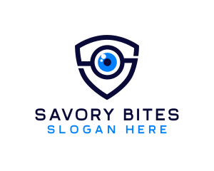 Blue Eye Camera logo design