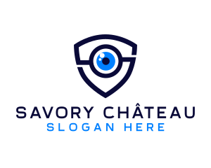 Blue Eye Camera logo design