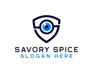 Blue Eye Camera logo design