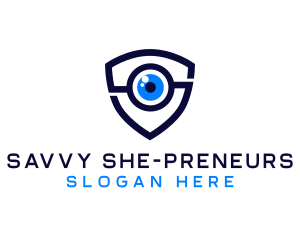 Blue Eye Camera logo design