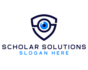 Blue Eye Camera logo design