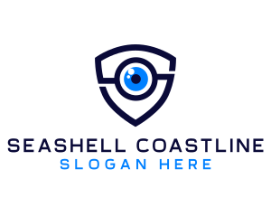 Blue Eye Camera logo design