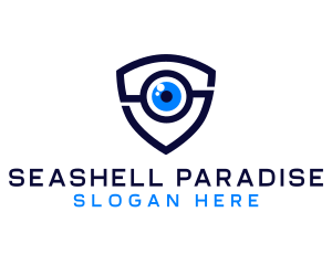 Blue Eye Camera logo design