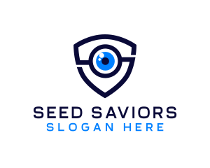 Blue Eye Camera logo design