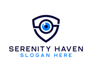 Blue Eye Camera logo design