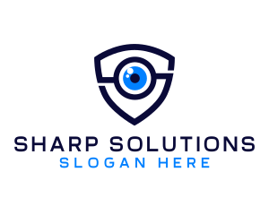 Blue Eye Camera logo design