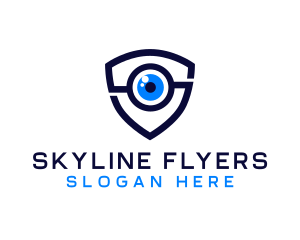 Blue Eye Camera logo design