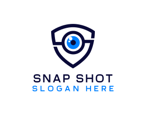 Blue Eye Camera logo design