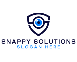 Blue Eye Camera logo design