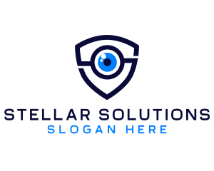 Blue Eye Camera logo design