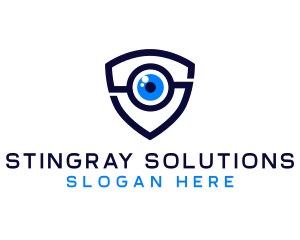 Blue Eye Camera logo design