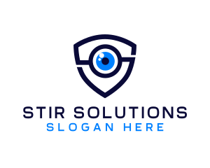 Blue Eye Camera logo design