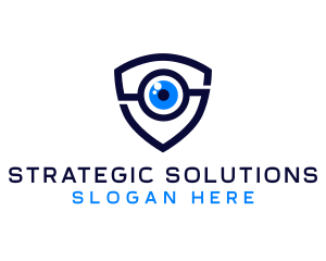 Blue Eye Camera logo design