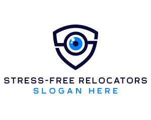 Blue Eye Camera logo design