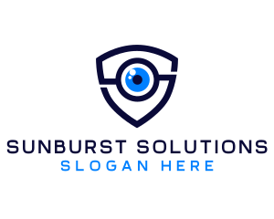 Blue Eye Camera logo design