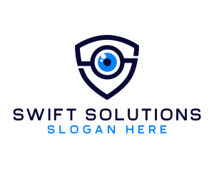 Blue Eye Camera logo design