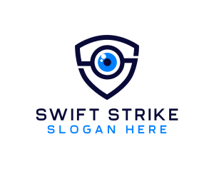 Blue Eye Camera logo design