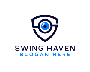 Blue Eye Camera logo design