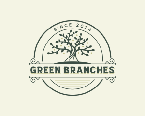 Tree Gardening Forestry logo