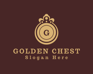 Golden Royal Crown logo design