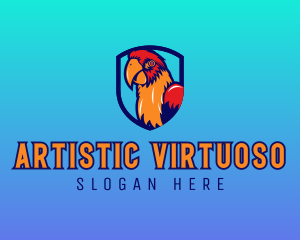 Esports Gaming Parrot  logo design