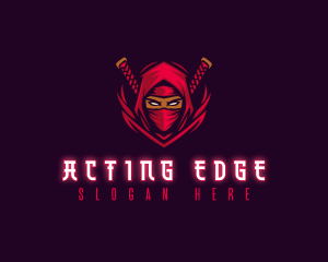 Ninja Assassin Warrior logo design