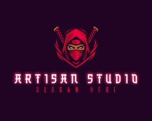 Ninja Assassin Warrior logo design