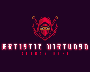 Ninja Assassin Warrior logo design