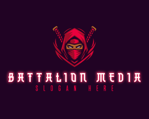 Ninja Assassin Warrior logo design